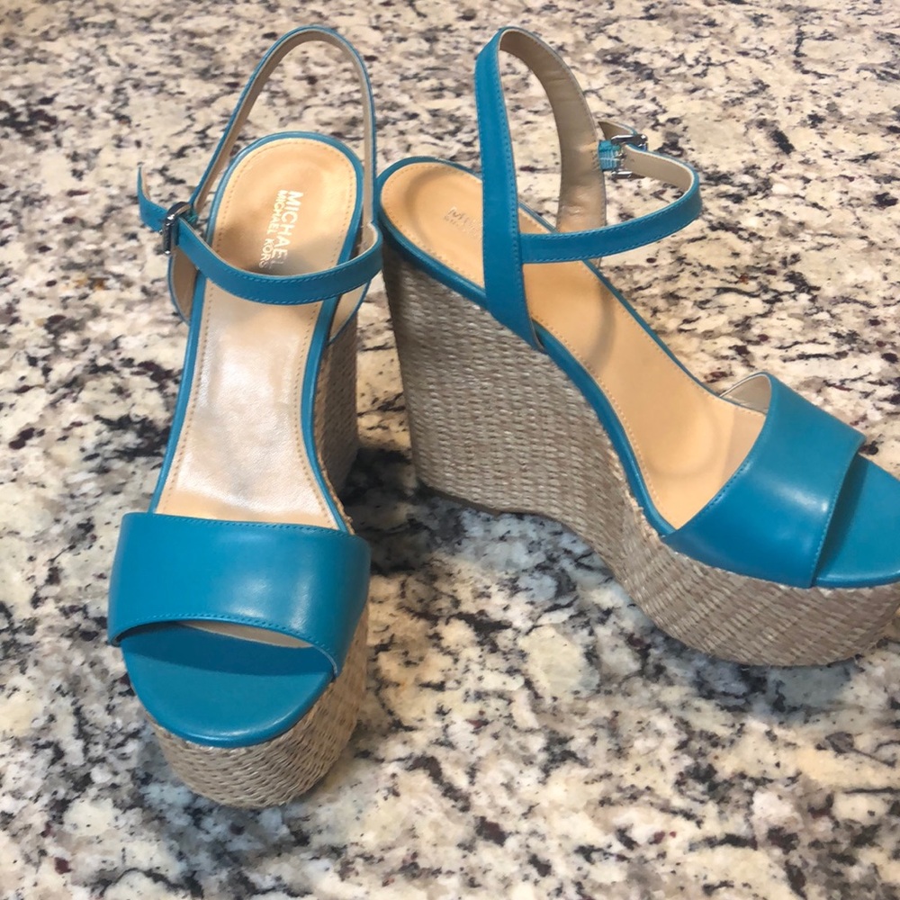 Michael Kors Fischer Wedge 7.5